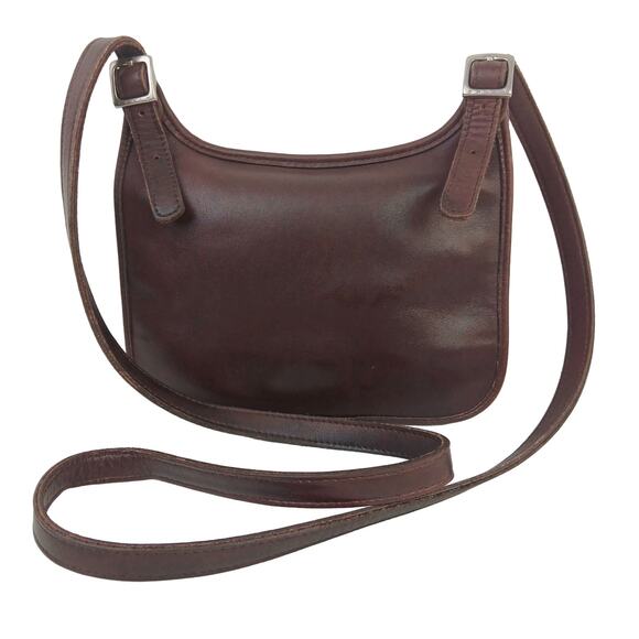 Coach Vintage Mini Flap Over Brown Leather Crossbody Purse Creed D0D-9142 - Picture 2 of 7